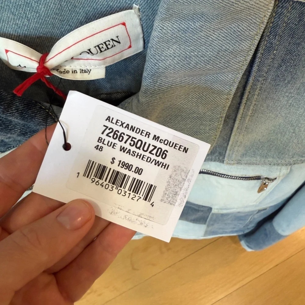 Alexander McQueen Patchwork Denim Jacket (BNWT) - Picture 3 of 5